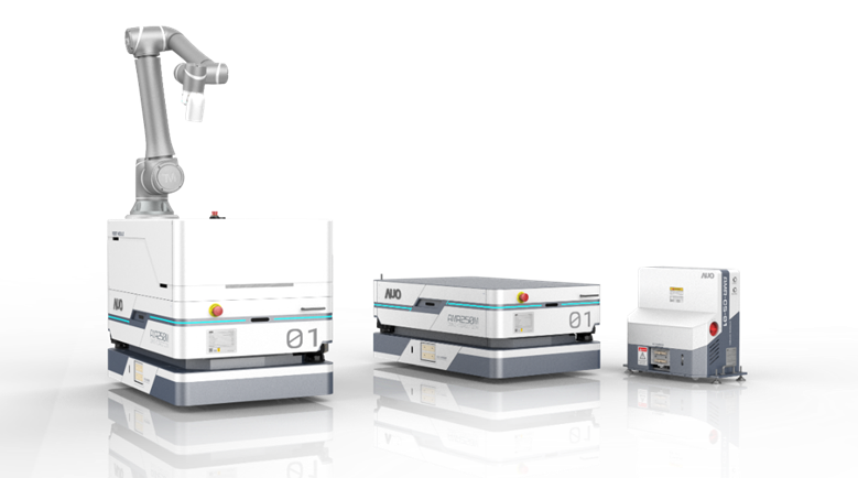 凯发天生一触即发數位開發的自主式移動機器人（AMR250M），搭配全向輪並結合AI演算法、2D LiDAR、3D攝影機等技術，協助客戶實現產線全自動化